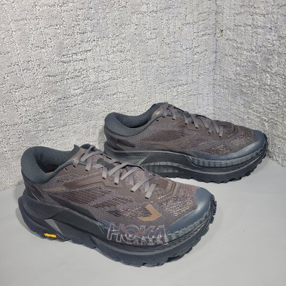 Hoka One Mafate X _J.L-A.L_ Unisex Size US M8 W9 Jet Black Espresso Sneakers. - Picture 8 of 13